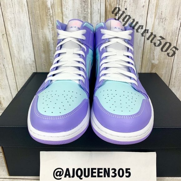 Air Jordan 1 Mid purple punch - Picture 5 of 9